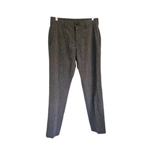 Ben Hogan Flex Waist Dress Pants Mens 32x34 Gray tapered